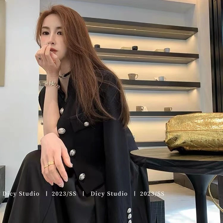 高级感西装外套女宽松气质通勤休闲西服外套23652
