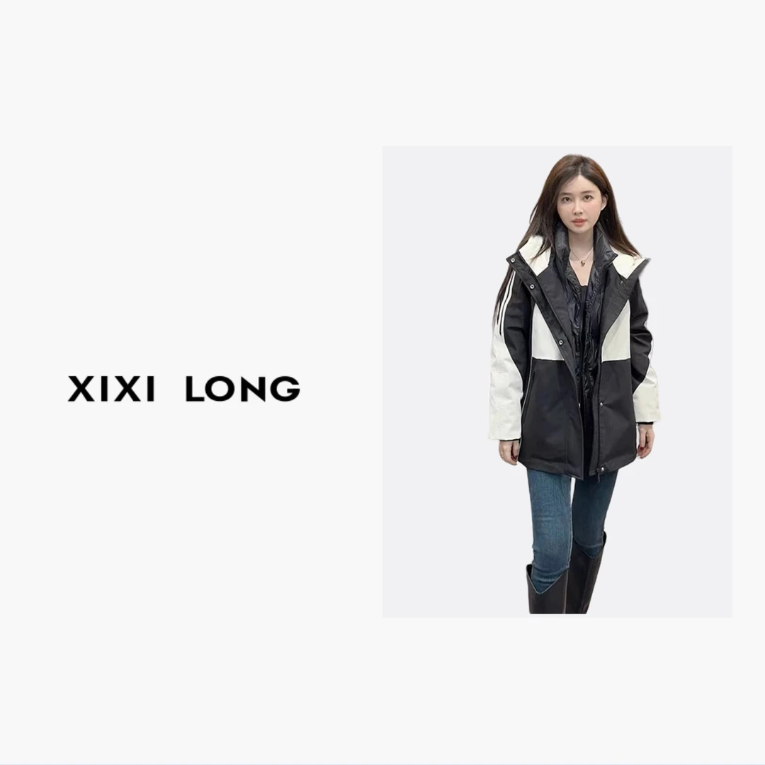 【大喜】内胆可拆卸多穿羽绒冲锋衣2023新款时尚冲锋衣羽绒服8806