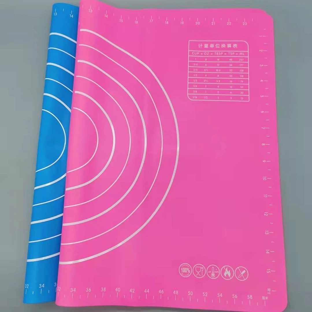 漏泽春【大号加厚硅胶和面垫】65*45CM食品级烘焙厨房家用揉面