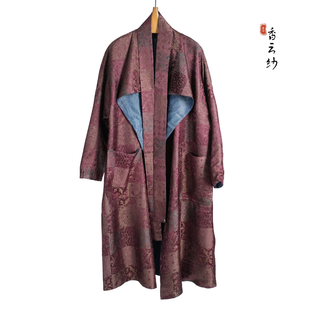 【走心非遗】风衣宋锦双面双穿23ZWF048