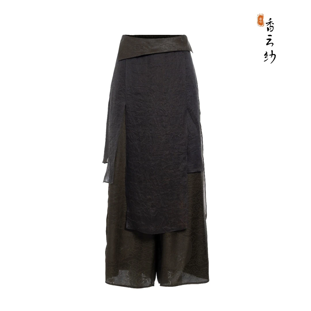 【香云走心】非遗女装裤子24Z08304