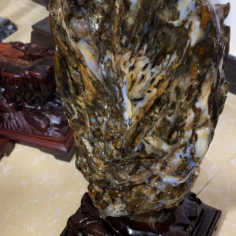 【闪购商品】硅化玉（树化玉）珠宝奇石未镶嵌年*