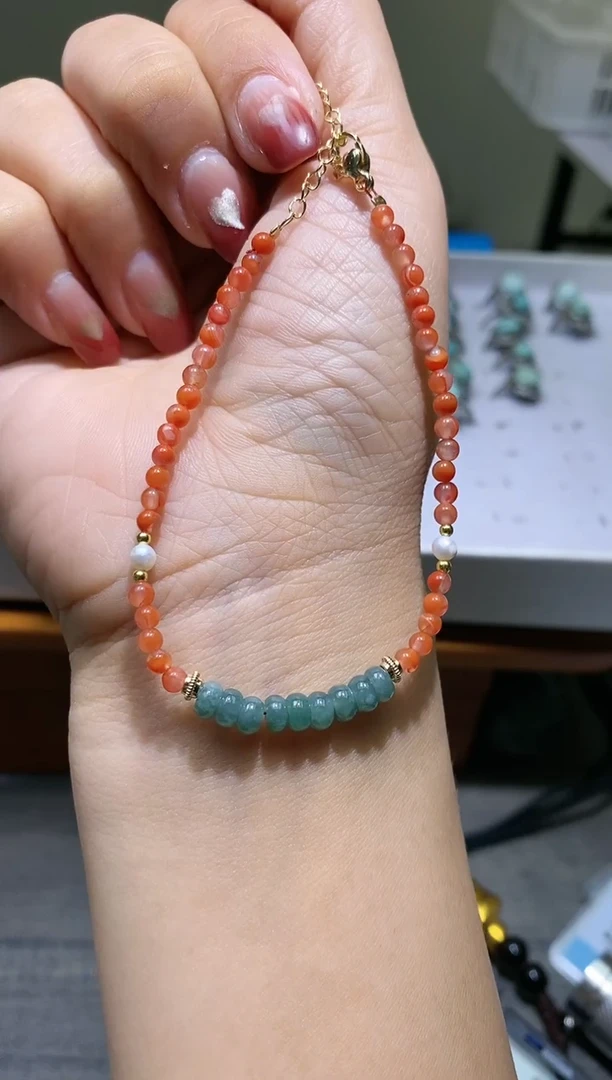 【闪购商品】南红玛瑙手链未镶嵌195