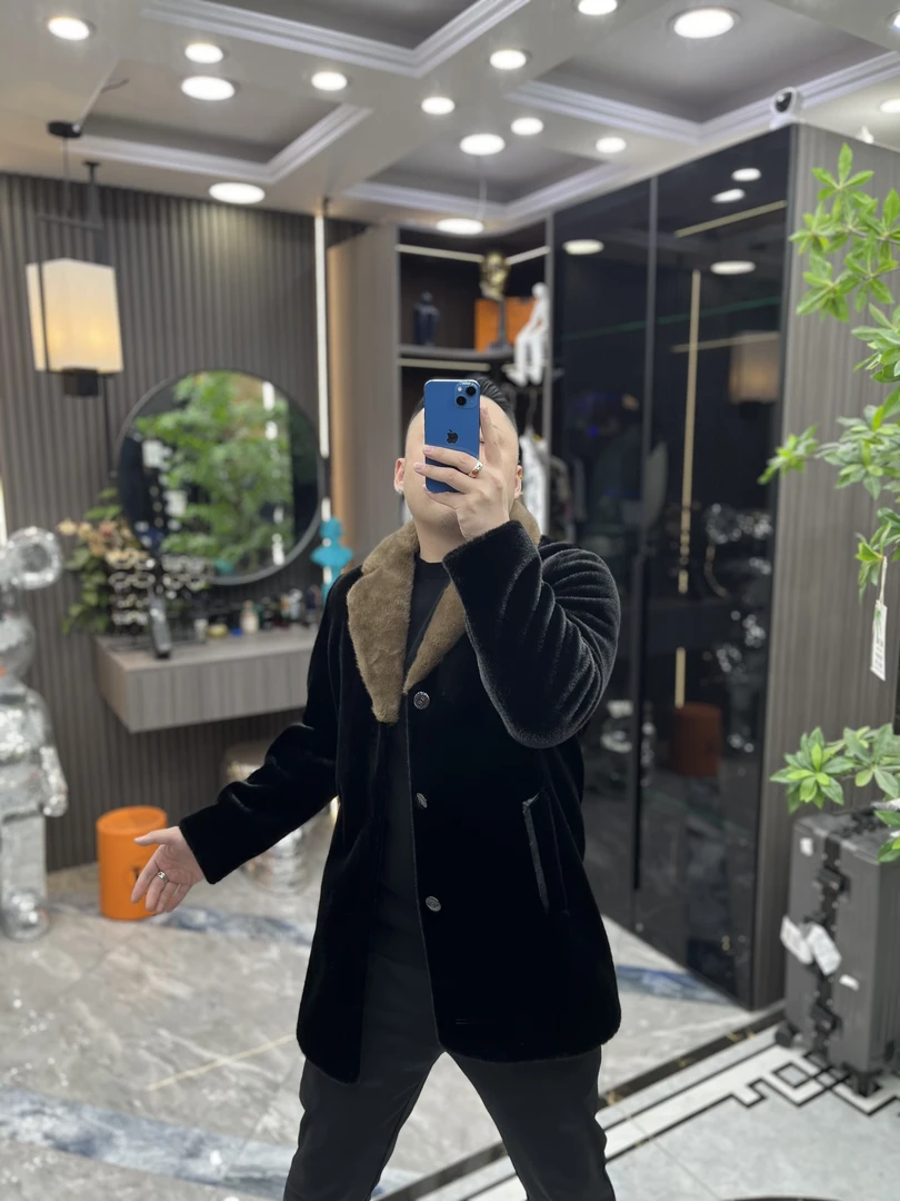 SH轻奢时尚高端男士雅痞英伦水晶绒休闲外套 9808