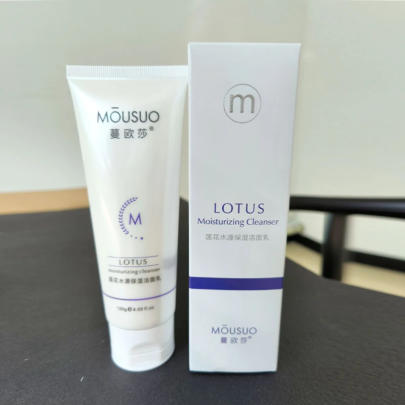 蔓欧莎莲花洗面奶清爽细腻舒缓嫩肤滋润净澈