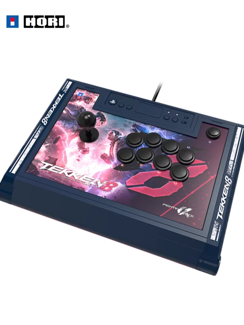 HORI阿尔法铁拳限定摇杆ps5/ps4/pc通用街霸拳皇铁拳格斗电竞装备
