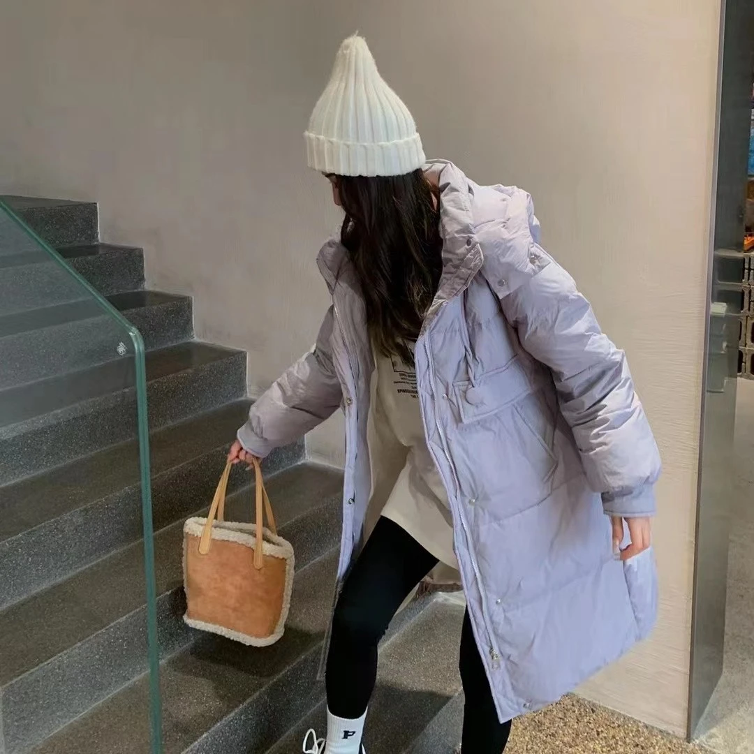 时尚休闲百搭冬季羽绒服 保暖羽绒外套韩版