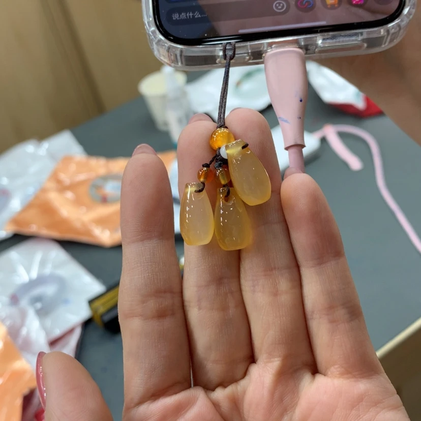 【闪购商品】玛瑙/玉髓车挂未镶嵌