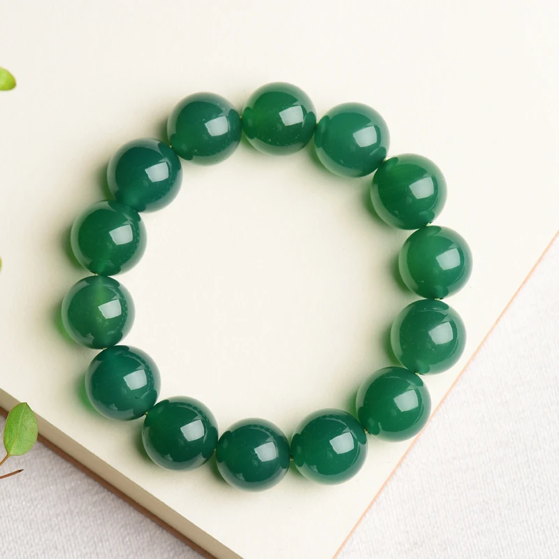 【壹壹专享】精美玉石气质时尚手串【附带证书+礼盒】JS22675玛瑙