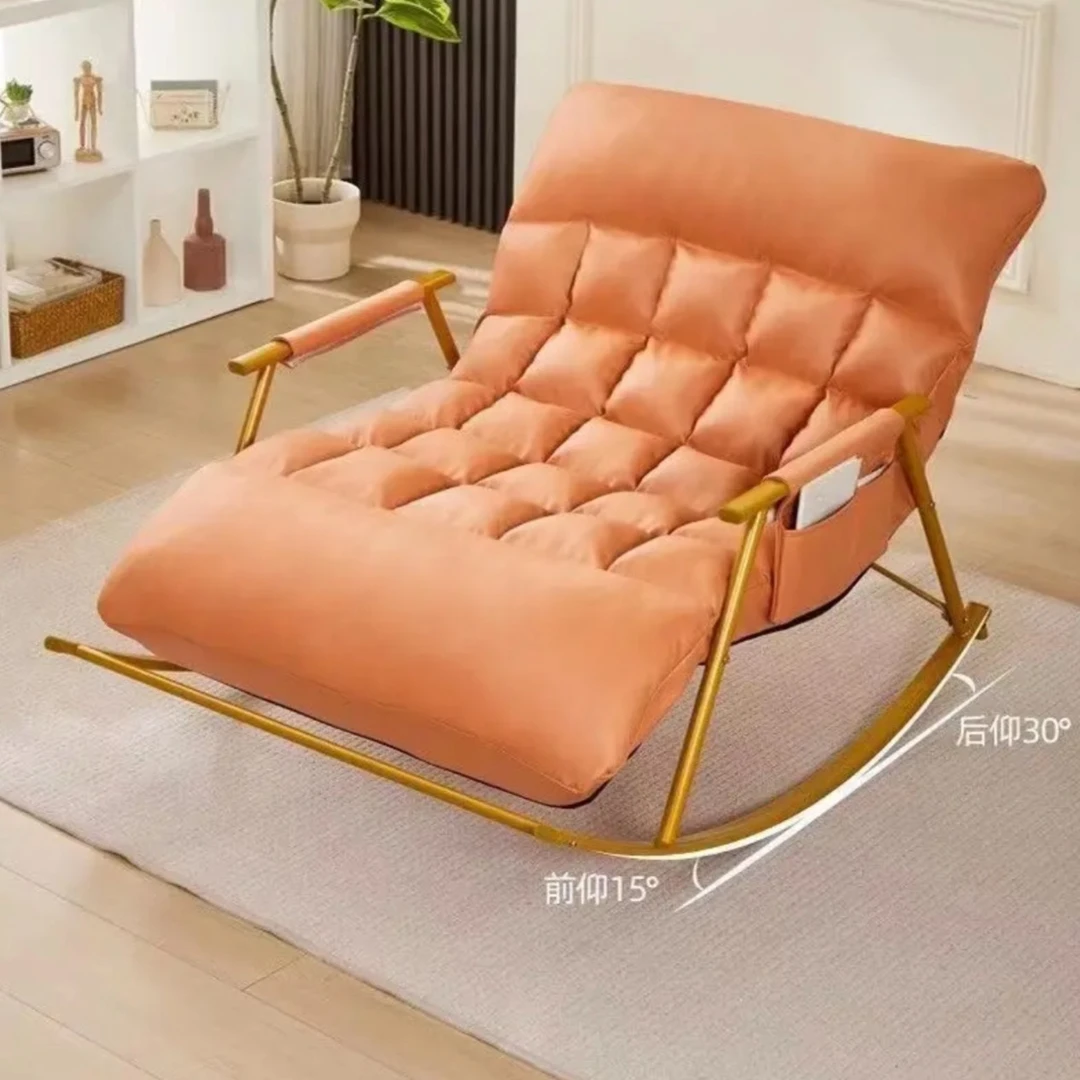 新款双人特厚摇摇椅阳台休闲椅可折叠摇摇椅阳台沙发椅防污