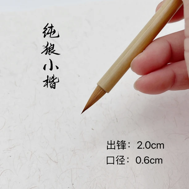 文鹤軒徐华荣纯狼小楷王羲之手札专业级楷书抄经水彩行书蝇头小楷