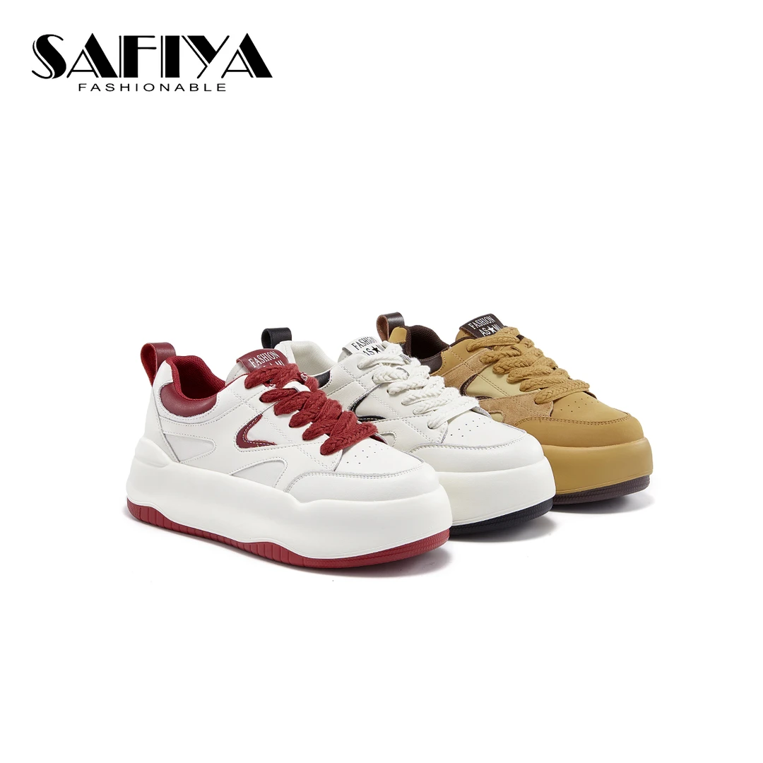 索菲娅Safiya休闲百搭运动鞋轻便小白鞋女SF41112A87