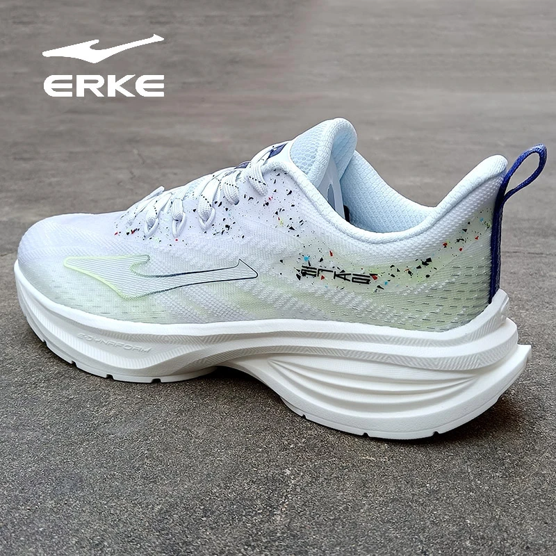 鸿星尔克男缓震运动鞋透气轻便跑鞋春夏防滑休闲鞋男慢跑鞋