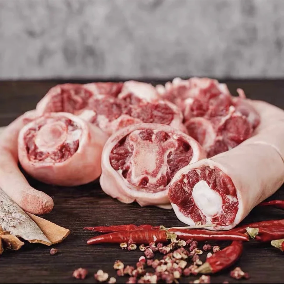 2.5斤-3.5斤牛尾巴黄牛整根发货不带尾骨 新鲜牛尾切骨带皮源头