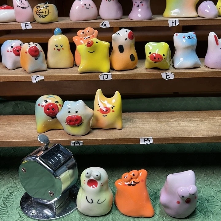 摆件手工陶瓷小摆件113