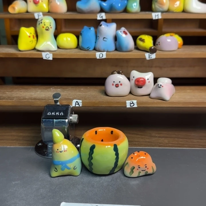 摆件手工陶瓷小摆件550