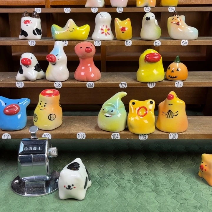 摆件手工陶瓷小摆件361（微瑕）