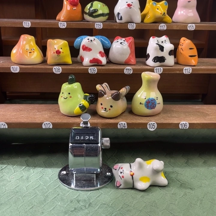 摆件手工陶瓷小摆件125
