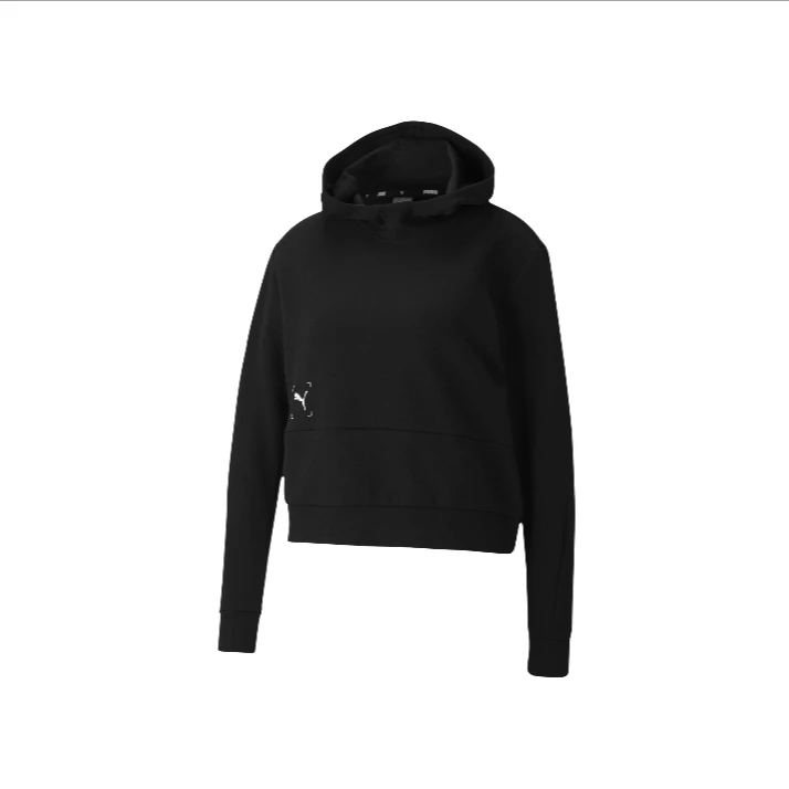 PUMA/彪马女款时尚运动针织长袖宽松百搭秋冬卫衣   585257-01