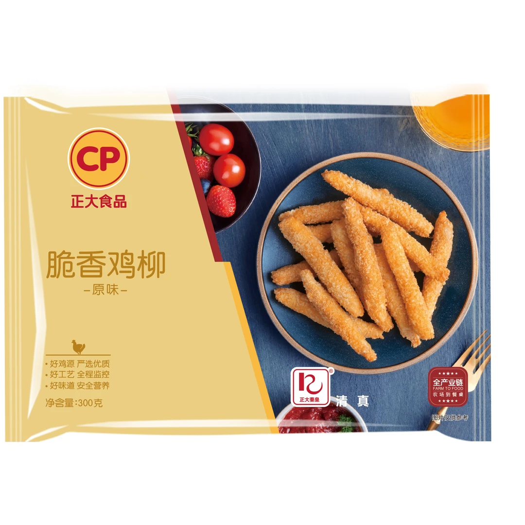 cp正大【脆香鸡柳（原味）300g/袋】