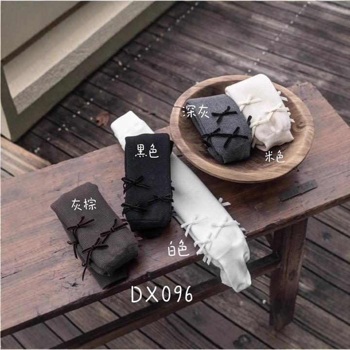 【mahua】细条纹多蝴蝶结加厚连裤袜冬季新款儿童打底裤宝宝加绒