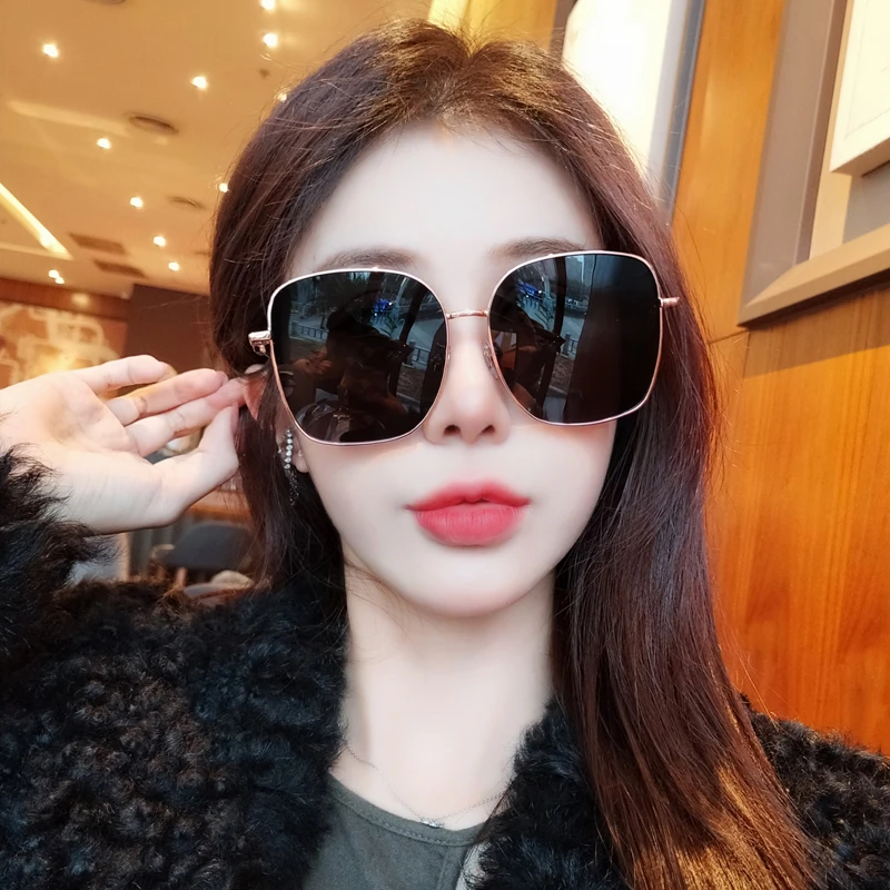 2025新款墨镜女高级感偏光防紫外线防强光大脸圆脸显脸小太阳眼镜