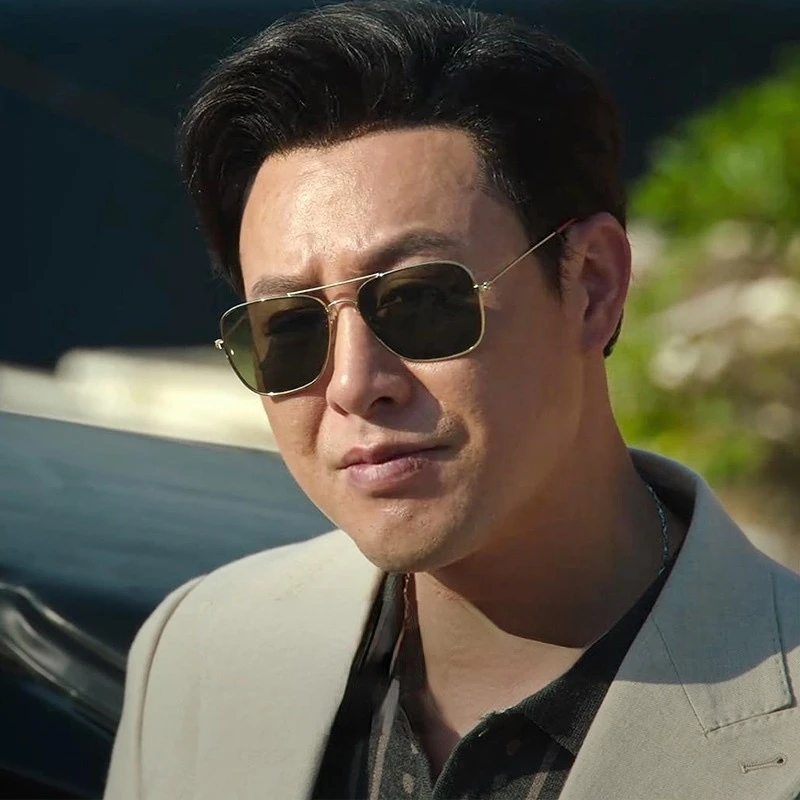 梁萧狂飙高启强同款墨镜男士开车专用2025新款高级感偏光太阳眼镜