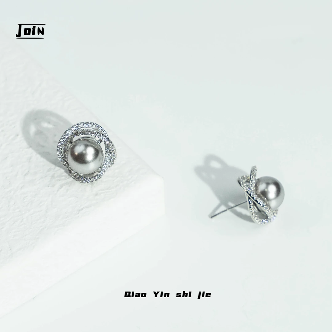 铜合金耳饰 TB0933【夜空繁星】素款精致设计感耳钉