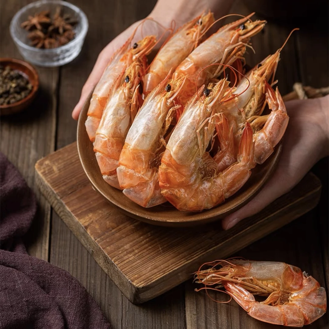 即食脆皮烤虾 办公室儿童追剧海鲜零食 下酒菜 送礼虾（冷冻保存）