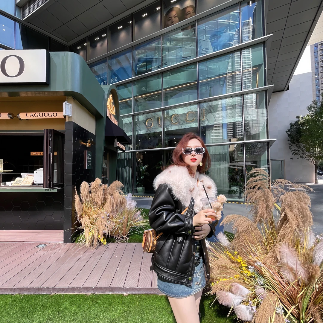 【甜酷基因】/winter洋气冬爆款休闲宽松【防寒】保暖设计师外套