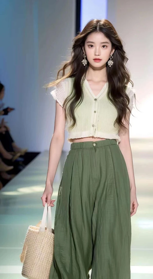 2025年夏季新款女装法式别致设计感小众高级感短款针织T恤上衣潮