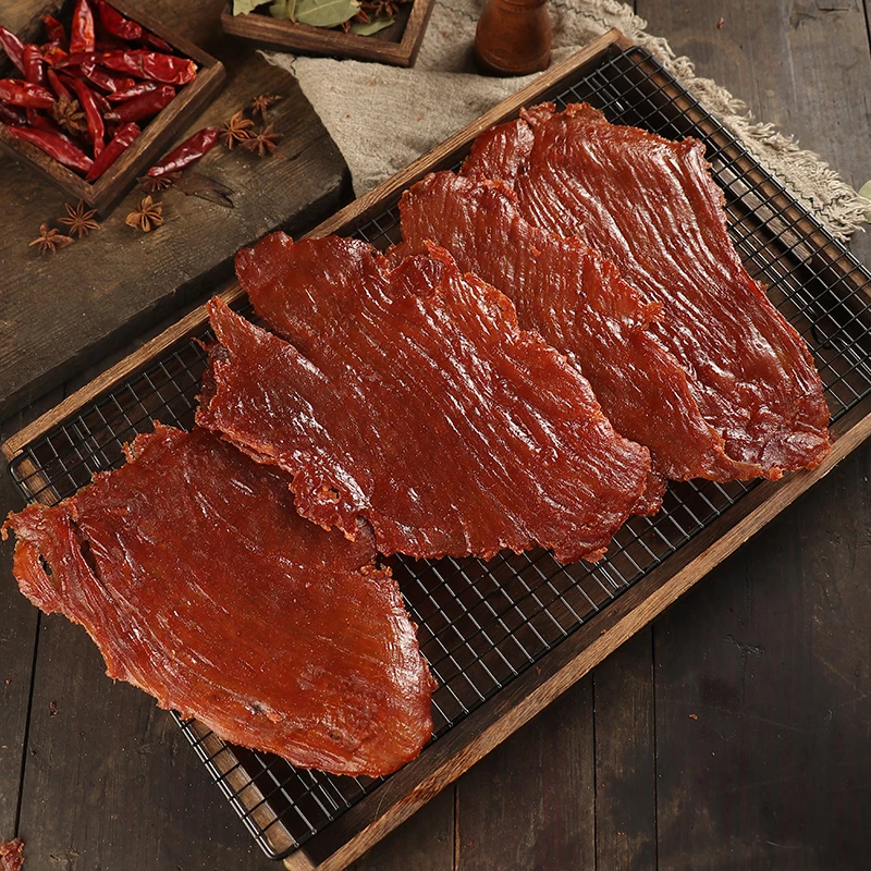 碳烤原切大片里脊猪肉脯零食解馋食品肉类熟食开袋即食肉类零食