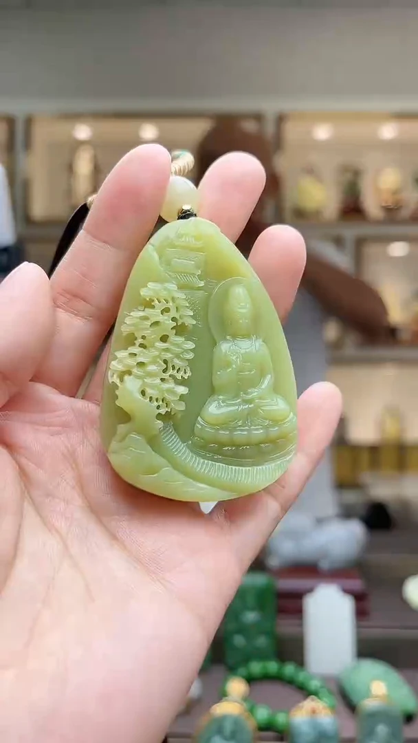 【闪购商品】和田玉颈饰未镶嵌苏