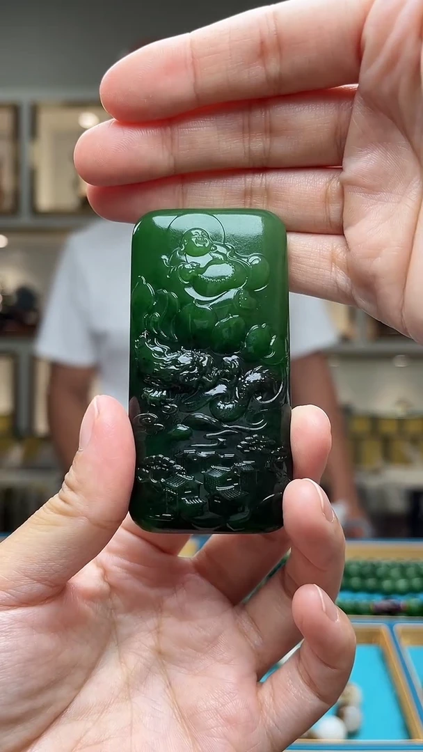 【闪购商品】和田玉（碧玉）颈饰未镶嵌苏