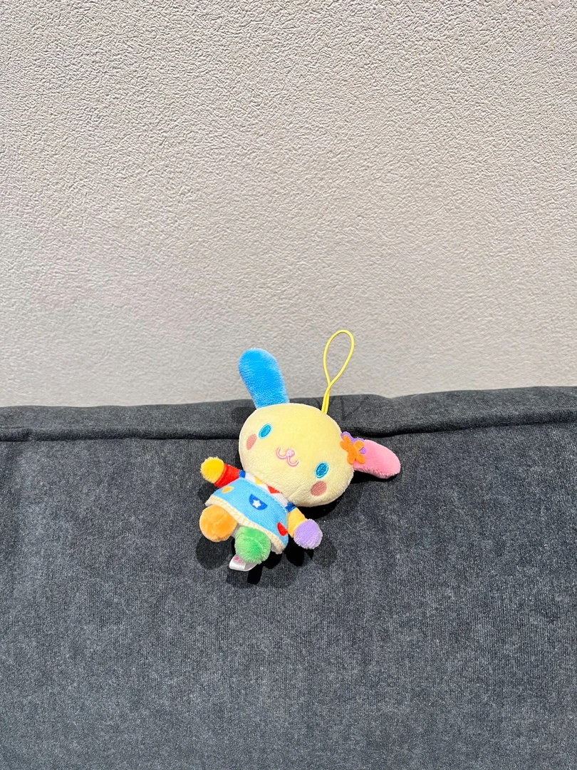 【R系列】彩色盒子米花兔挂件