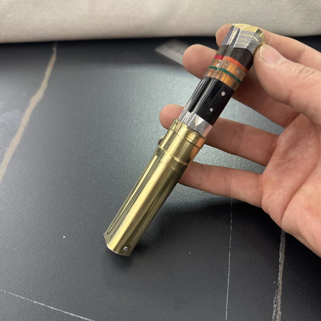 4寸亚克力牛角小双刀