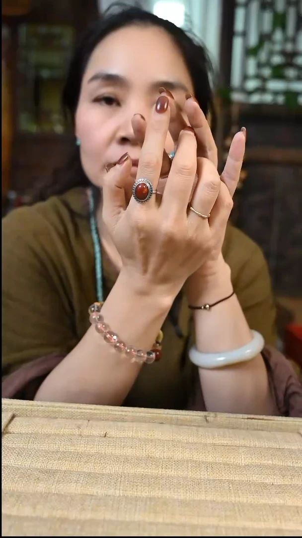 【闪购商品】南红玛瑙戒指未镶嵌全量