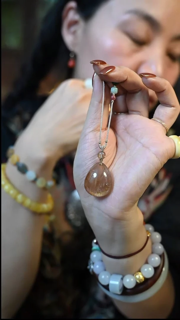 【闪购商品】水晶颈饰未镶嵌灯火阑珊处