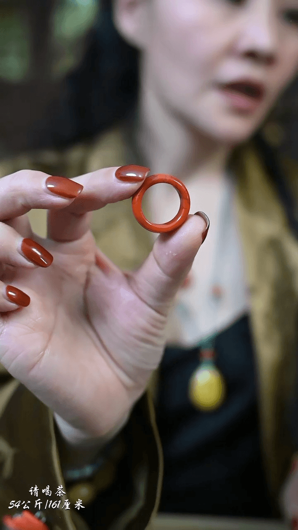 【闪购商品】南红玛瑙戒指未镶嵌Pan2022