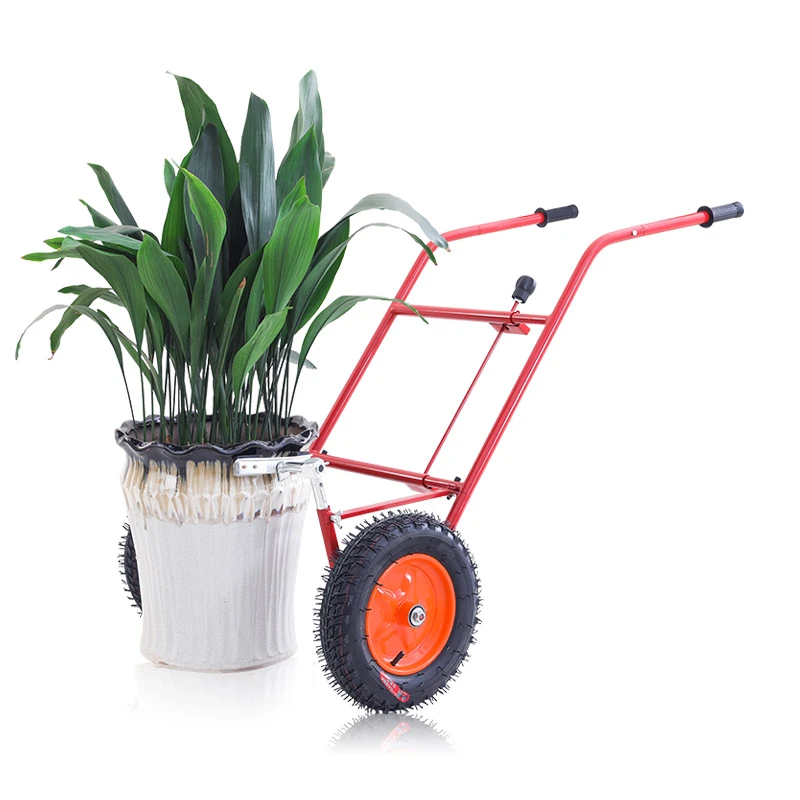 移动大花盆搬运神器推车工具家用搬大花盆省力推车庭院园林工具