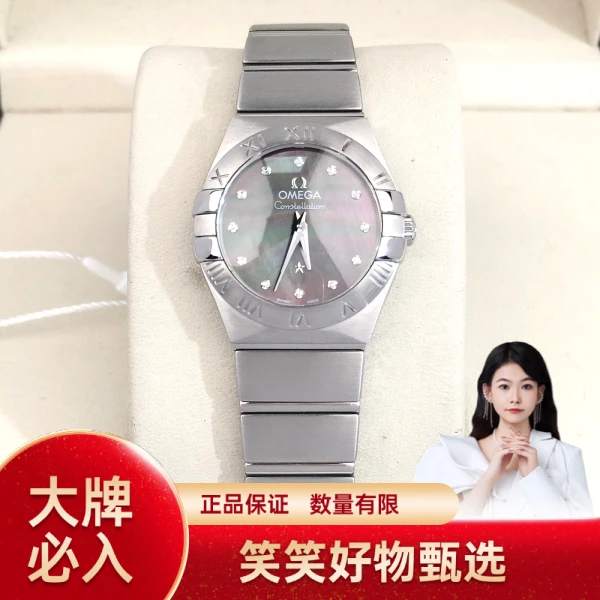 99新 Omega/欧米茄 欧米茄/石英表/99新/表径24/S306240921006/