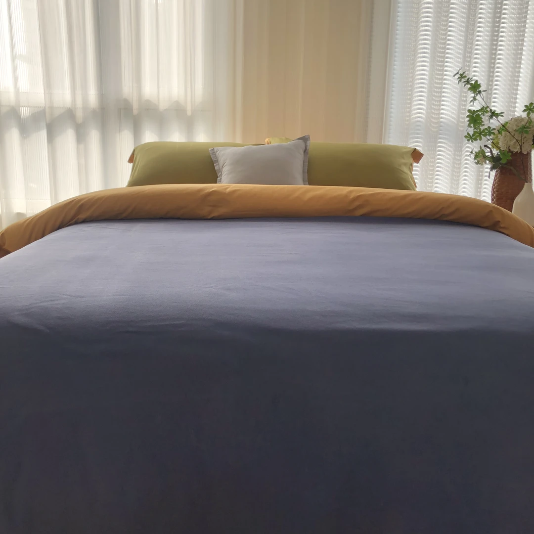 漂亮国家居品牌重磅全棉水洗 做旧小流苏床盖 170×190左右 3.2斤