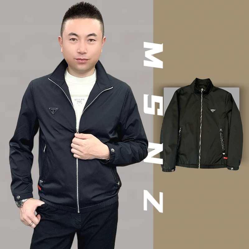 【9625】DAISBSL出品秋季上新男士轻奢高端男装夹克时尚休闲潮流