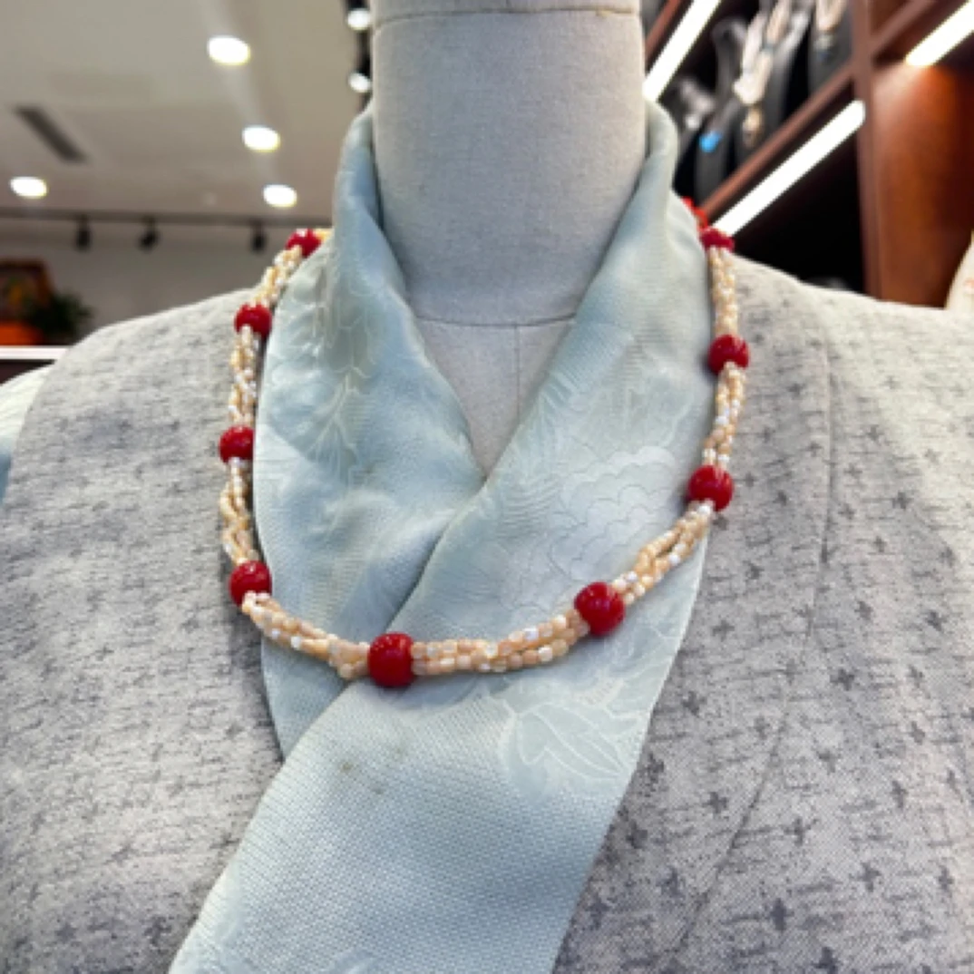 非金属仿珍珠项链 时尚款项链