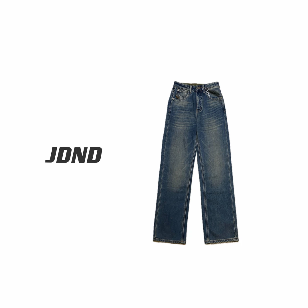 JDND轩羽品牌【特绒牛仔裤】冬季休闲时尚加绒牛仔裤XY23816