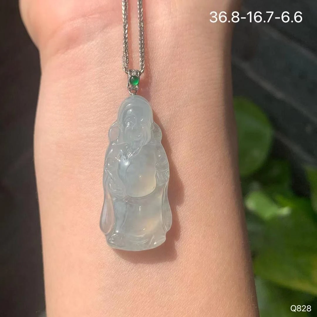 【玉满萃】百搭精致18K翡翠财神