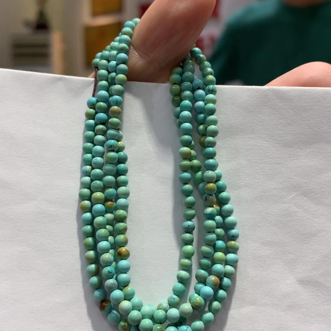 绿松石长链未镶嵌