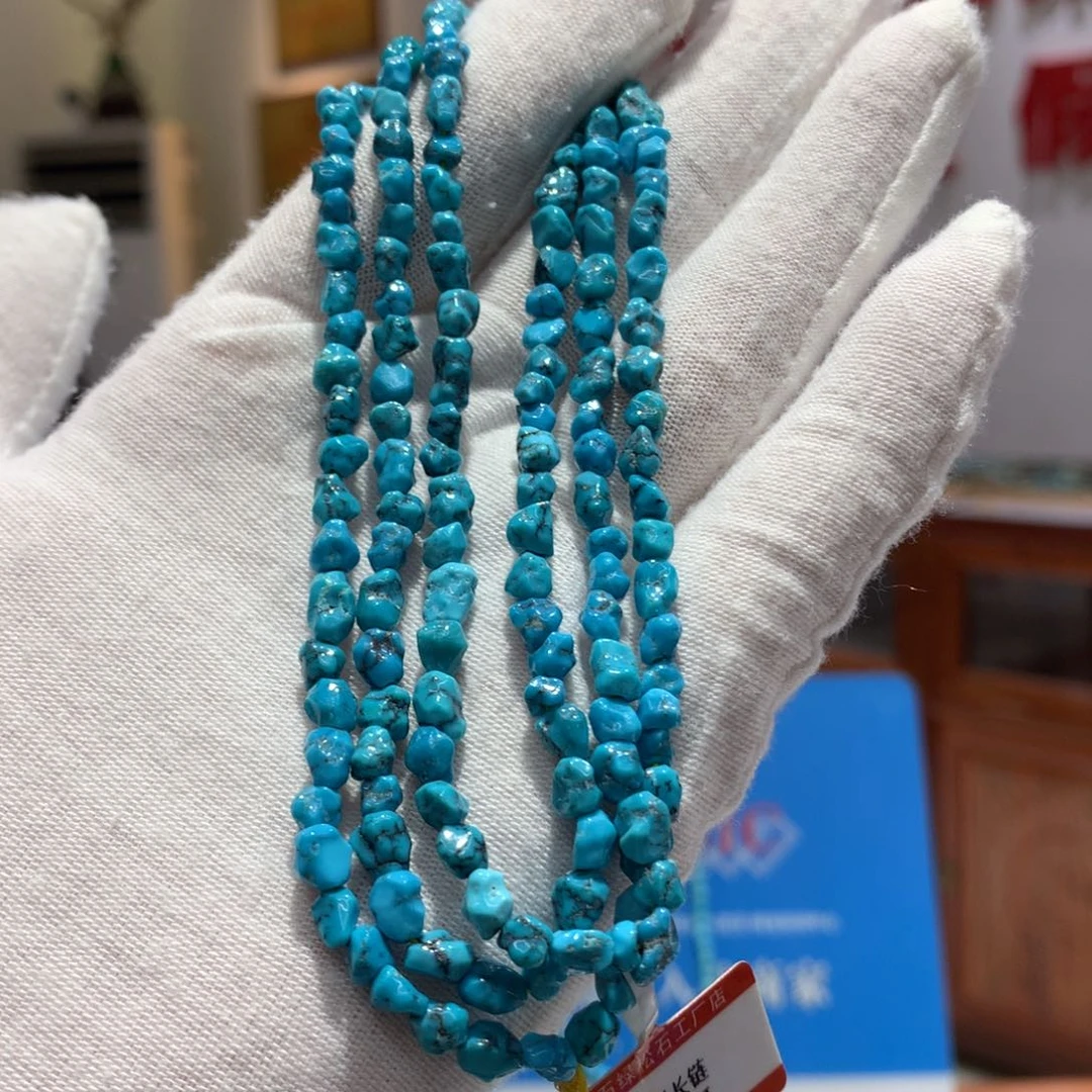 绿松石长链未镶嵌