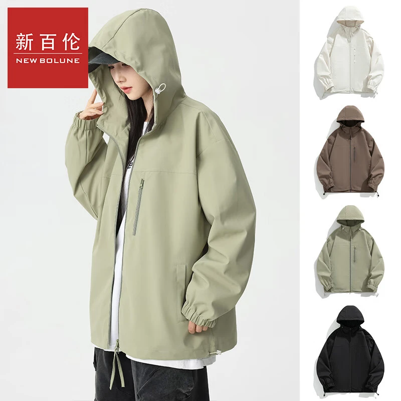 新百伦秋季男女款情侣工装夹克外套潮流百搭休闲帅气ins潮牌衣服t