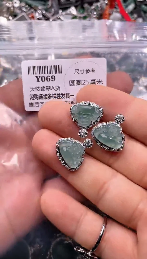 【闪购商品】翡翠颈饰未镶嵌Y069多样性发其一